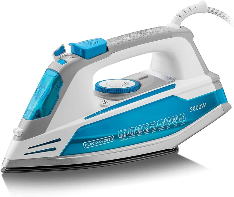 Black+Decker 2800W Steam Iron With Anodized Ceramic Soleplate 1