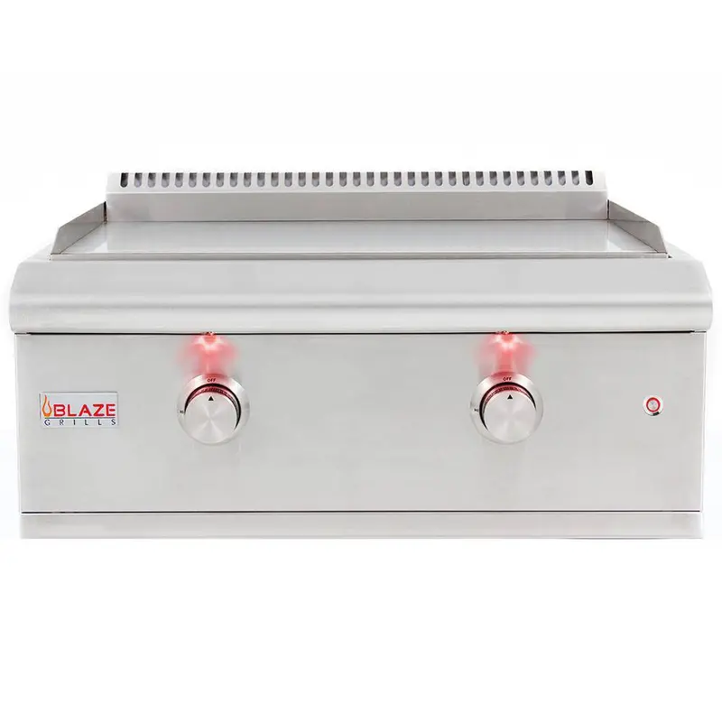 Blaze 30-Inch Lte-Enabled Built-In Griddle With Integrated Lighting 1