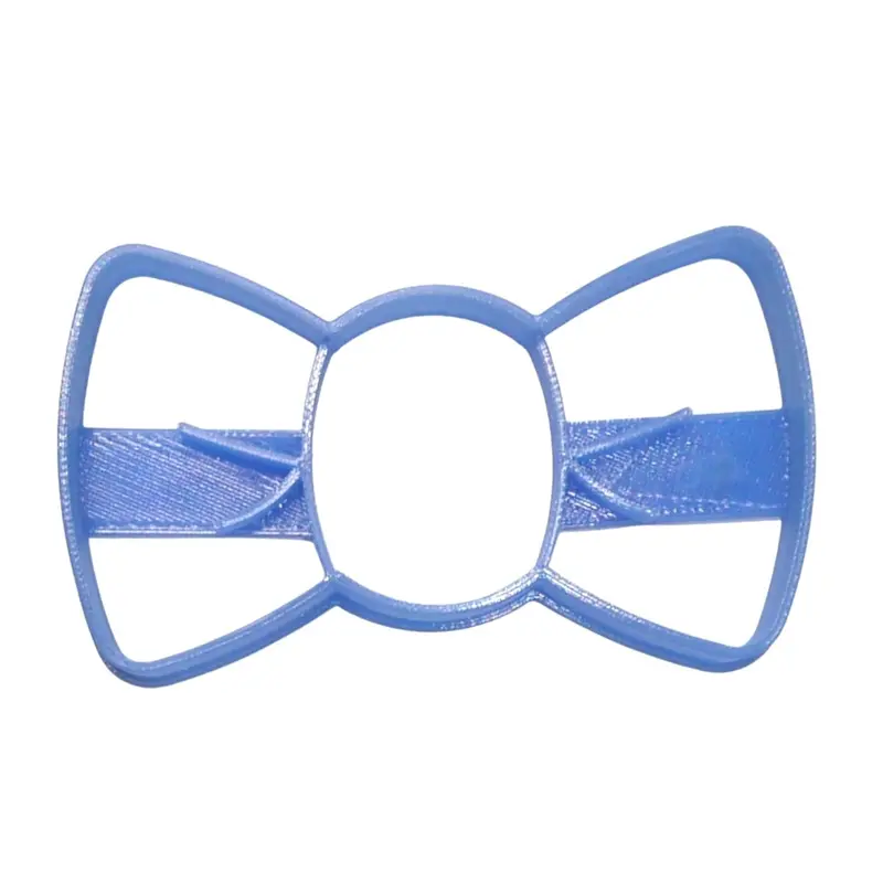Blippi Bowtie & Bow Fondant Cutters – 6-Piece Cupcake Topper Set, 1.75" Diameter 1