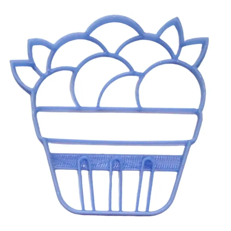 Blueberry Basket Fondant Cutter Set – 6-Piece Berry-Themed Baking Stencil, 1.75 Inch, Made In Usa 1