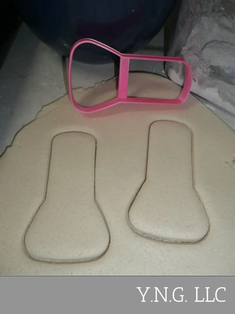 Blush Brush-Shaped Cookie Cutter For Blush, Bronzer & Powder Makeup – Usa-Made Baking Tool Pr3393 1