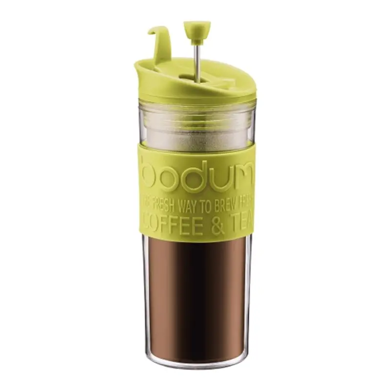 Bodum Travel French Press – 15 Oz Green Insulated Model 1