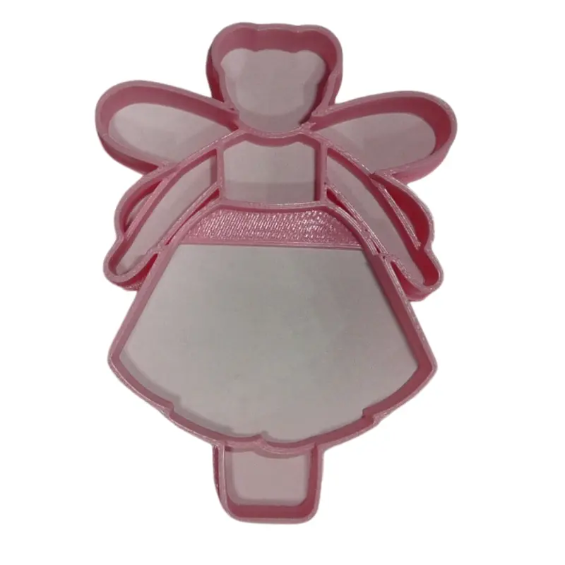 Boho-Style Fairy Garden Pixie Fondant Cutter Set – 6 Artisan Cupcake Toppers, 1.75", Designed & Made In Usa (Fd5213) 1