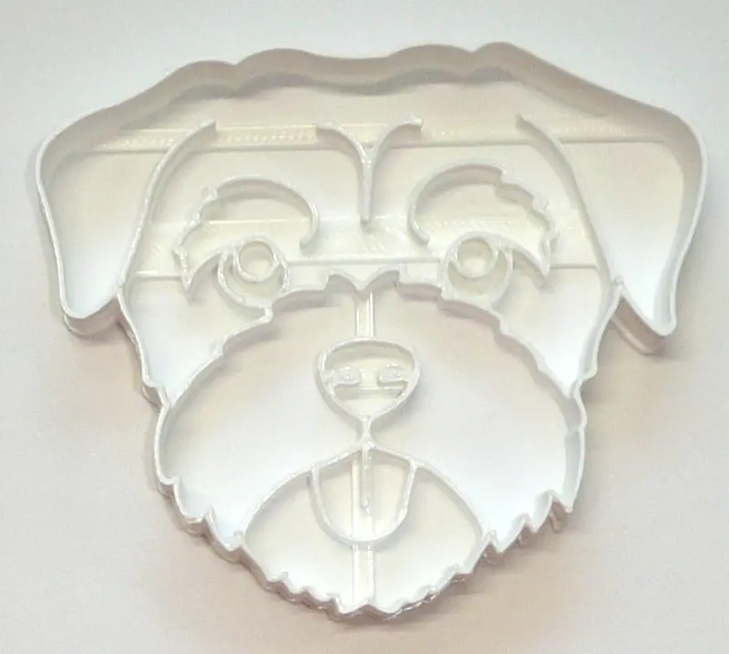 Border Terrier Fondant Cutter – 6-Piece Breed-Specific Cupcake Decoration, 1.75 Inch, Fd4024 1