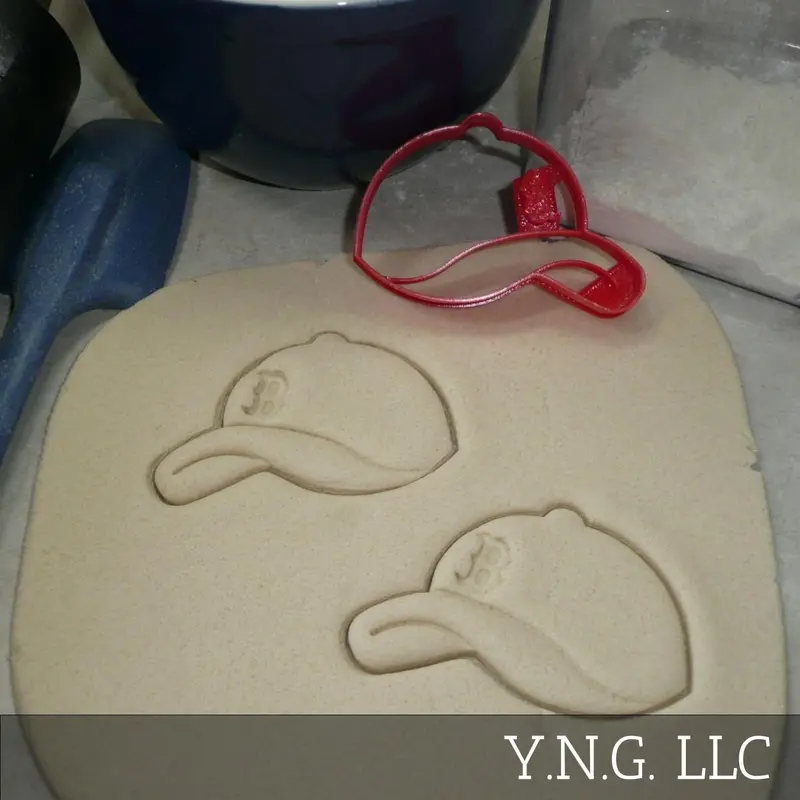 Boston Red Sox Cap-Style Cookie Cutter – Premium Usa-Made Baking Mold Pr4747 1