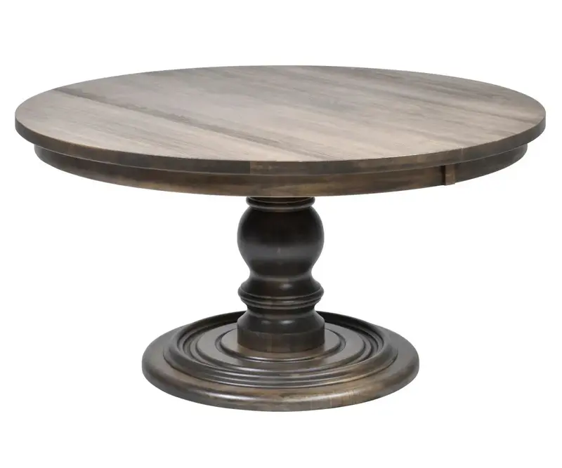 Brentwood Pedestal Dining Table – Timeless Silhouette & Warm Finish 1