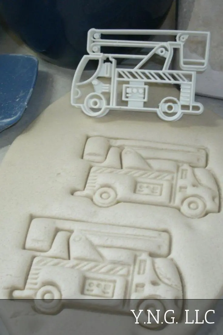 Bucket Truck Lineman Cookie Cutter – Utility Vehicle Design For Trades-Themed Baking, Usa-Crafted Pr2439 1