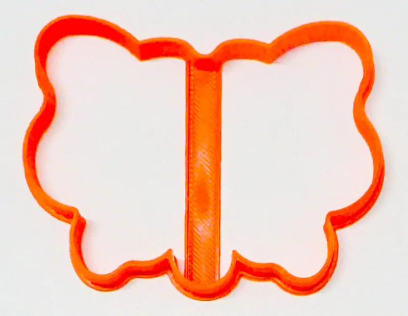 Butterfly-Shaped Fondant Cutter Pack – 6X Elegant Winged Silhouette Topper, 1.75", Precision-Cut Usa Mold (Fd3137) 1