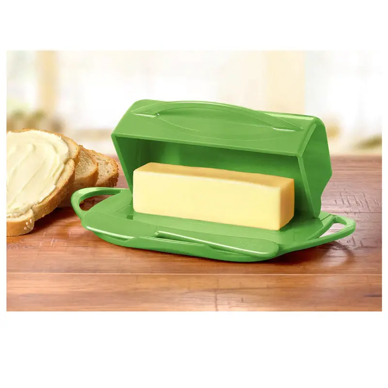 Butterie Flip-Top Butter Keeper – Fresh Green 1