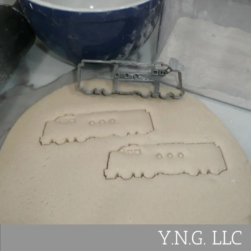 Cargo Train Cookie Cutter – Authentic Railroad-Themed Baking Shape Pr5315 1