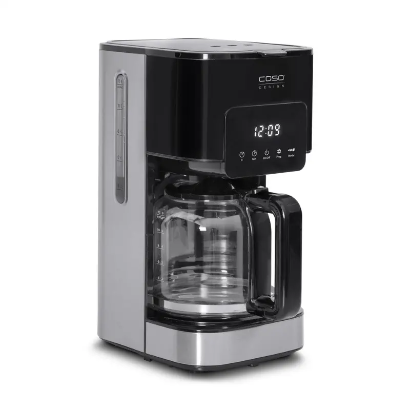 Caso 12-Cup Drip Coffee Maker – 900W, 17-Hole Showerhead, Auto Timer & Removable Filter Basket 1