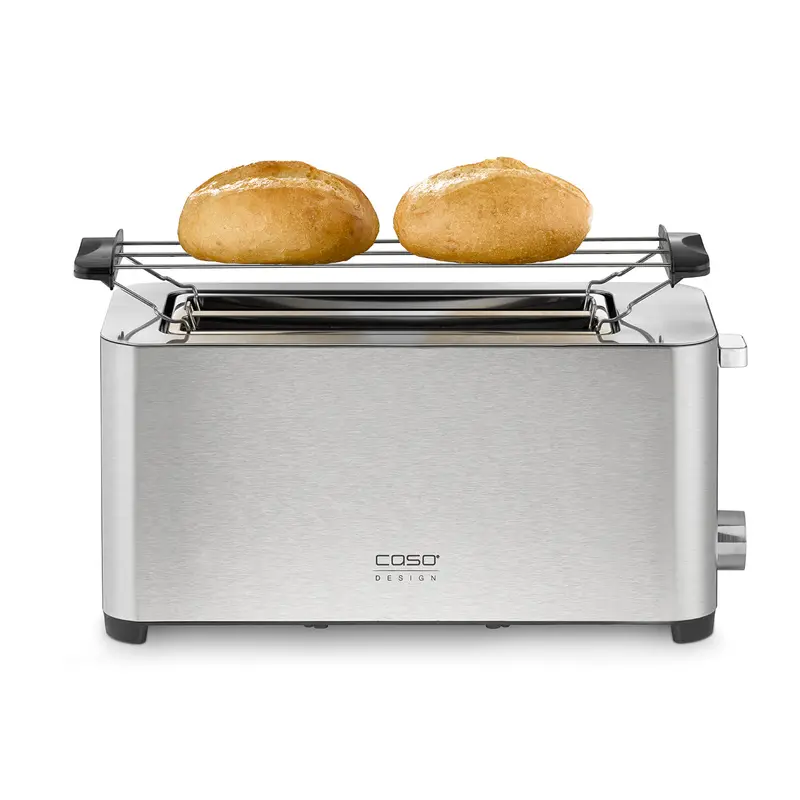 Caso Classico 4-Slice Toaster – Stainless Steel, 5-Browning Levels, Defrost & Reheat Functions 1