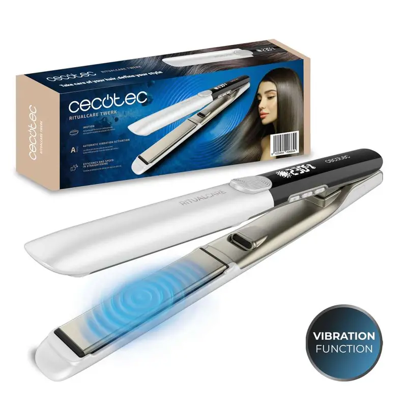 Cecotec Ritualcare Twerk Keratin-Ceramic Straightener With Vibration Technology 1