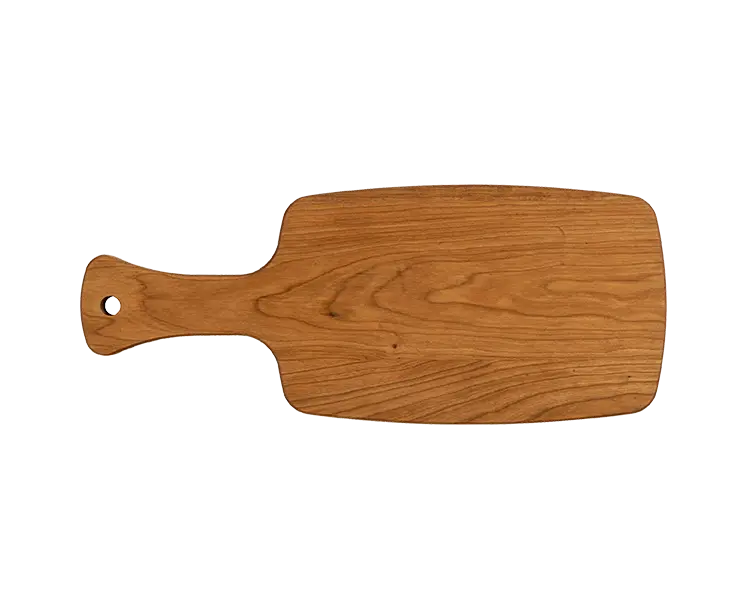Cherry Small Serving Board With Integrated Handle – 14.5" X 6" X 3/4" 3