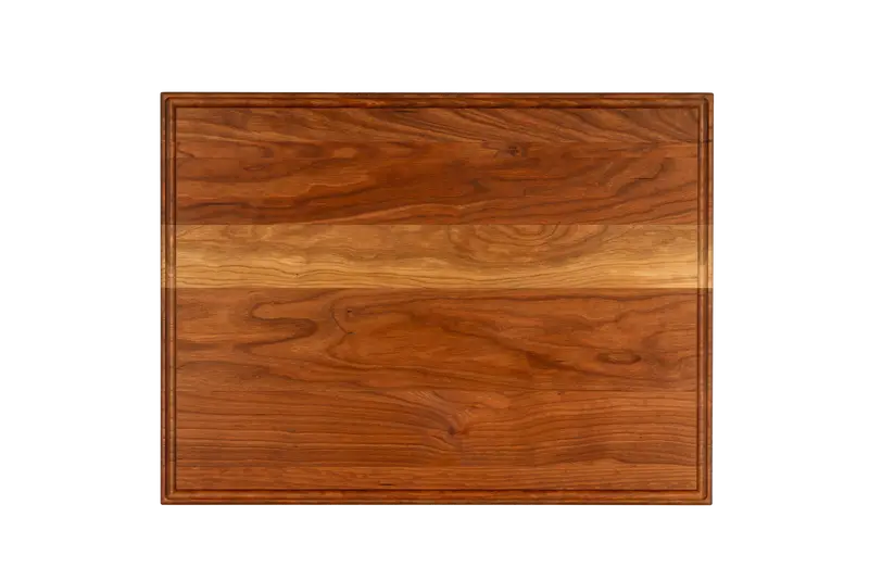 Cherry Wood Large Cutting Board – 24" X 18" X 1", Juice Groove, Premium G241 Series 1