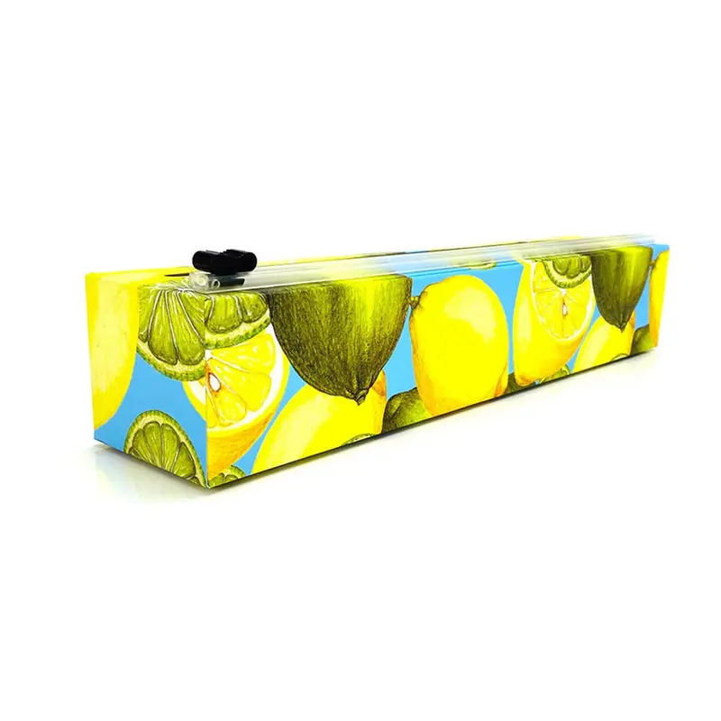 Chicwrap Lemon-Print Plastic Wrap Dispenser 1