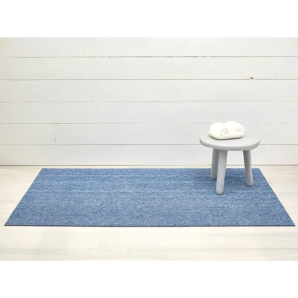 Chilewich Cornflower Heathered Shag Area Rug 1