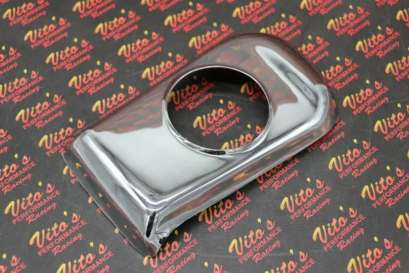 Chrome Mirror-Finish Gas Tank Trim Ring Cover For Yamaha Banshee (1987–2006) 1