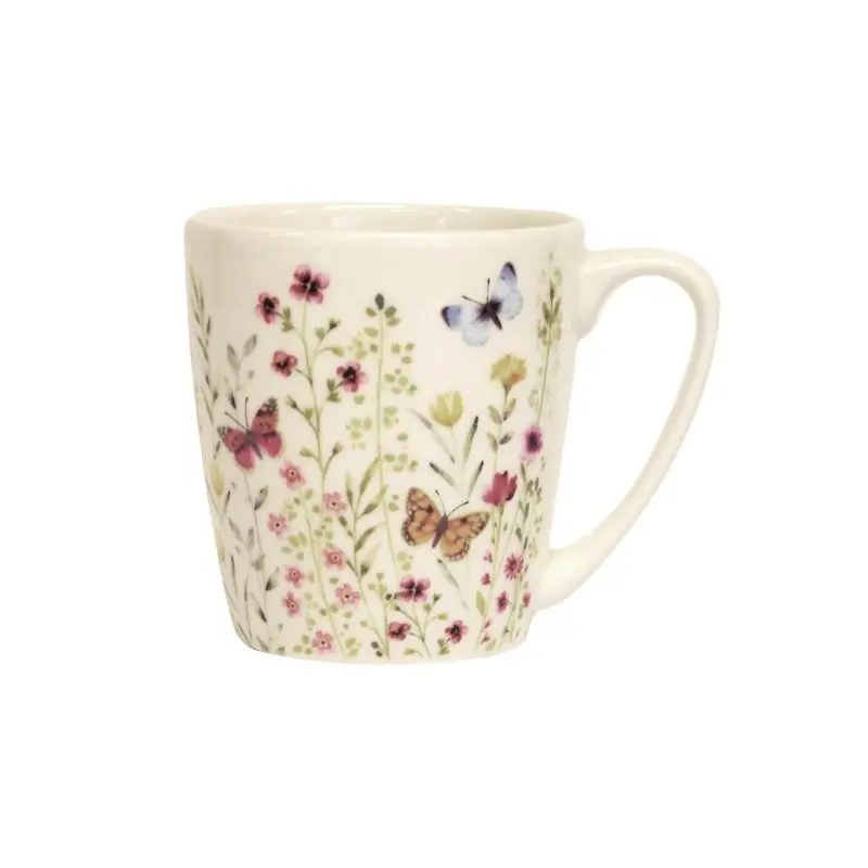 Churchill Aquarelle Acorn Mug – Butterfly Garden Illustration, 300 Ml 1