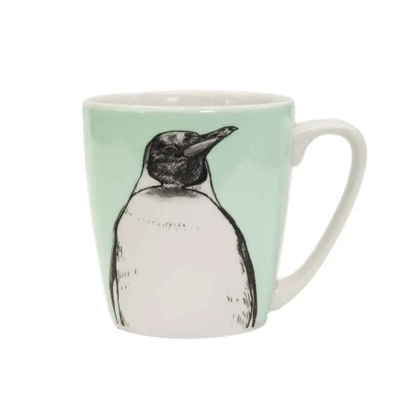 Churchill Couture Kingdom Acorn Penguin Mug – 300 Ml Artisan Coffee Cup 1