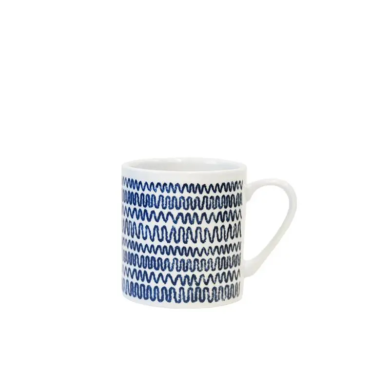 Churchill Couture Venus Blue Sieni Kurva Mug – Curved Silhouette Design, 340Ml 1