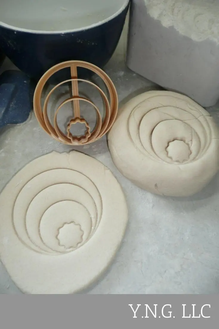 Circular-Design Concha Cutter For Mexican Sweet Bread – Handcrafted In Usa Pr4395 1