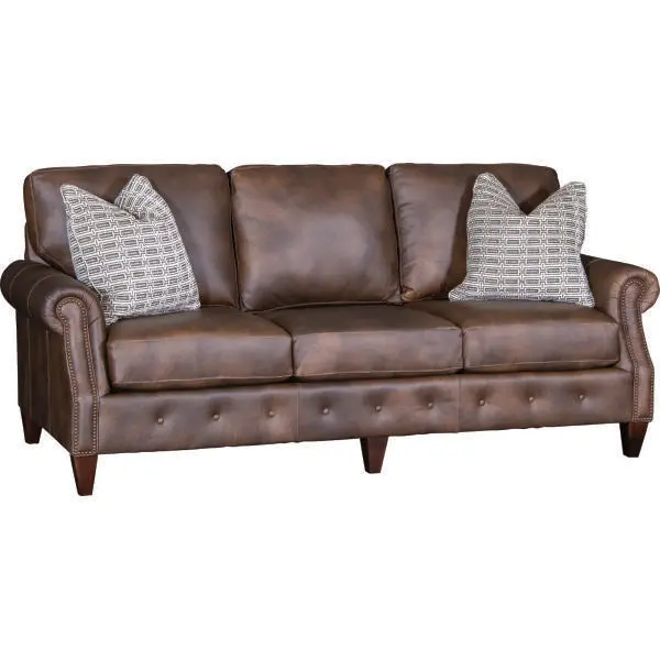 Classic Roll-Arm Upholstered Sofa 1