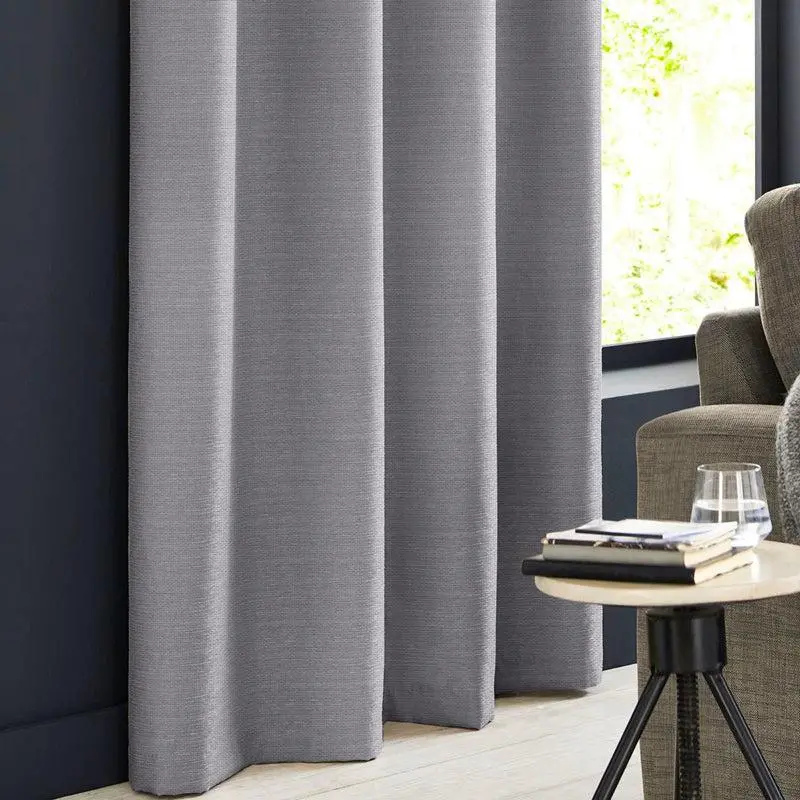 Clifton Dim-Out Eyelet Curtains In Graphite – Home.Life Luxe 1