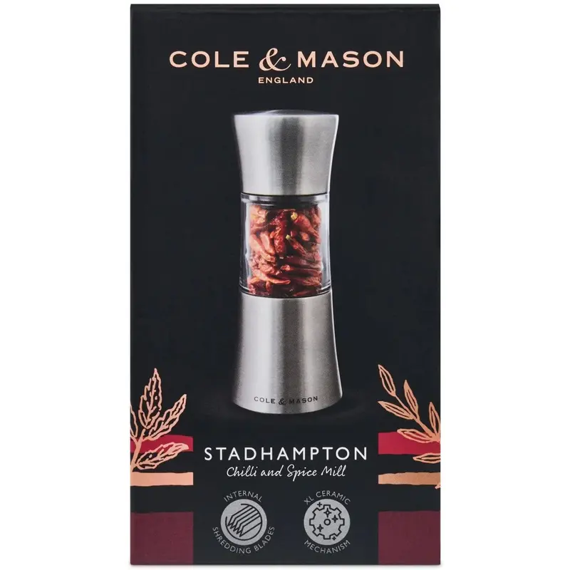 Cole & Mason Chili & Spice Grinder – Adjustable Mill 1