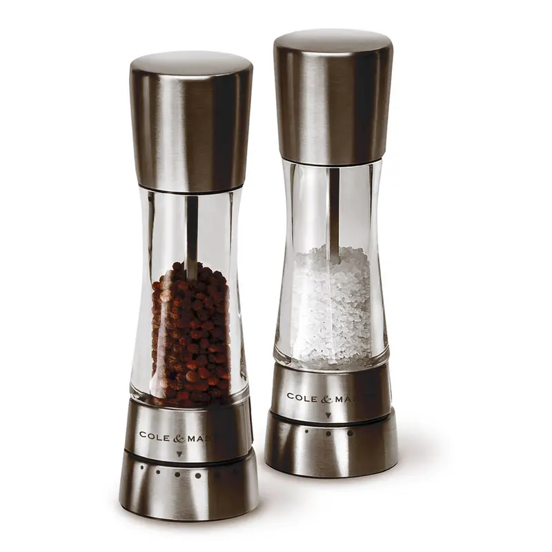 Cole & Mason Salt & Pepper Mill Duo – Gunmetal Finish 1