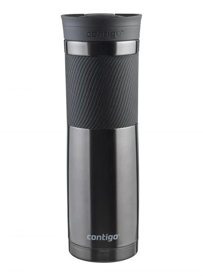 Contigo Snapseal Byron 720Ml Vacuum-Insulated Gunmetal Travel Mug 1