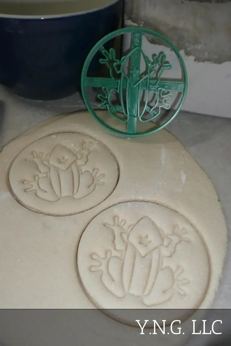 Coquí Frog Cookie Cutter – Puerto Rican Tree Frog Silhouette, Cultural Design 1