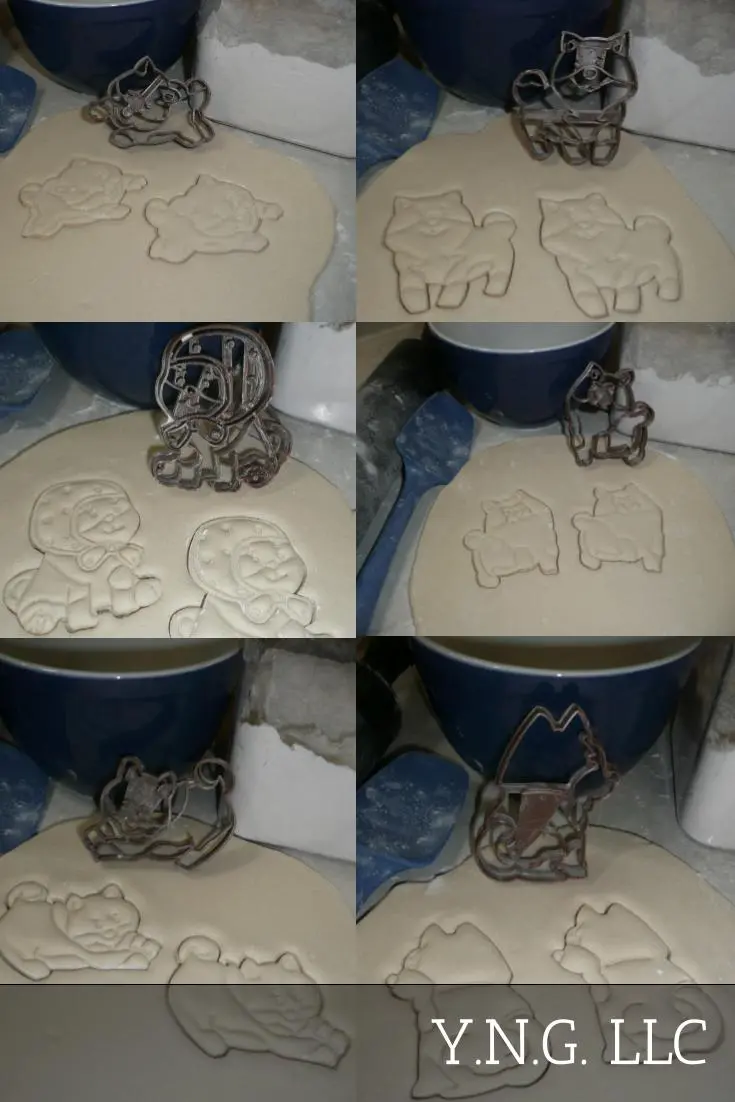 Corgi Dog Cookie Cutters – 6-Piece Herding Breed Themed Baking Set 1