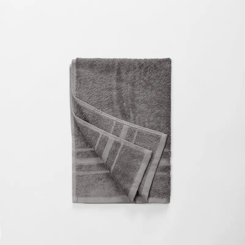 Cotton Bay Supreme Hand Towel In Mid Grey 1