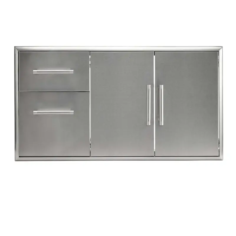 Coyote 45-Inch Double Access Door With Integrated Storage Drawer 1