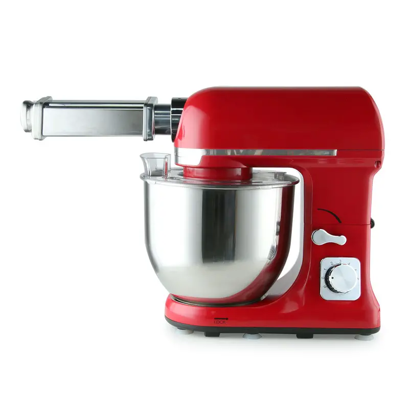 Crimson Edge Die-Cast Stand Mixer Attachment – Spaghetti Cutter For Fresh Pasta Making 1