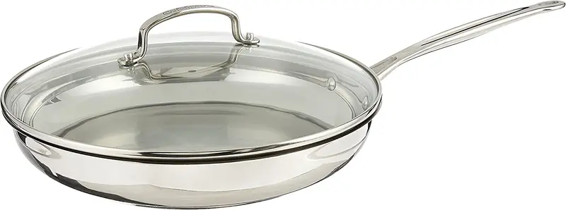 Cuisinart Amour Embossed 12-Inch Skillet With Lid 1