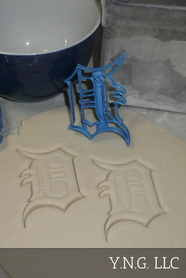 Detroit Tigers Cookie Cutter – Iconic D-Logo Sports Baking Shape, Usa-Made 1