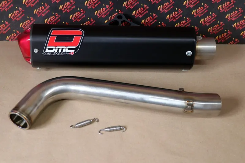 Dmc Competition Slip-On Exhaust System For Yamaha Raptor 700 (All Model Years) 1