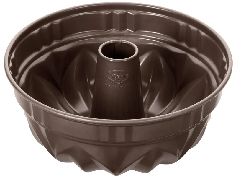 Dr. Oetker Back-Edition Vintage-Style Bundt Pan – Brown Enamel Finish (25 × 12 Cm) 1