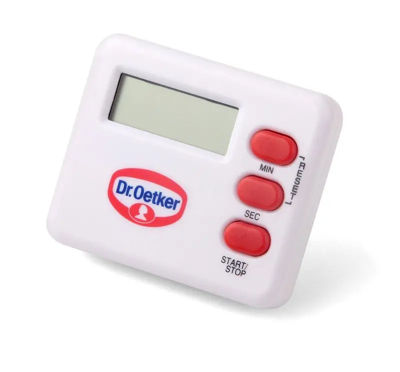 Dr. Oetker Classic Digital Kitchen Timer With Easy-Read Display 1