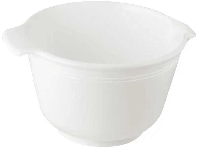 Dr. Oetker Compact Mixing Bowl – Durable White Plastic, 21 × 14 Cm (2.5 L) 1