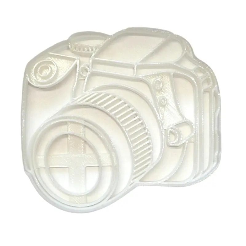 Dslr Camera Fondant Cutters – 6 Detailed Photography-Themed Cupcake Decorations, 1.75", Usa-Built 1