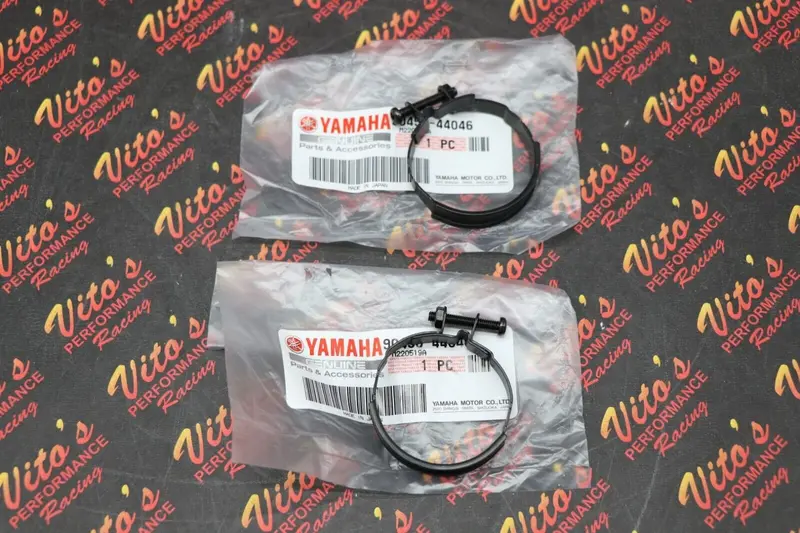 Dual Carb Intake Boot Clamps – Oem Replacement For Yamaha Banshee (1987–2006) 1