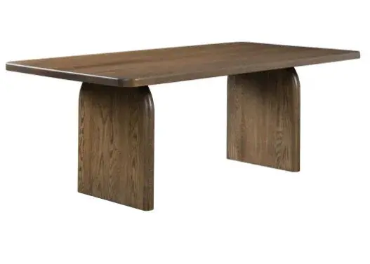 Durham Trestle Dining Table – Refined Rustic Meets Modern Stability 1