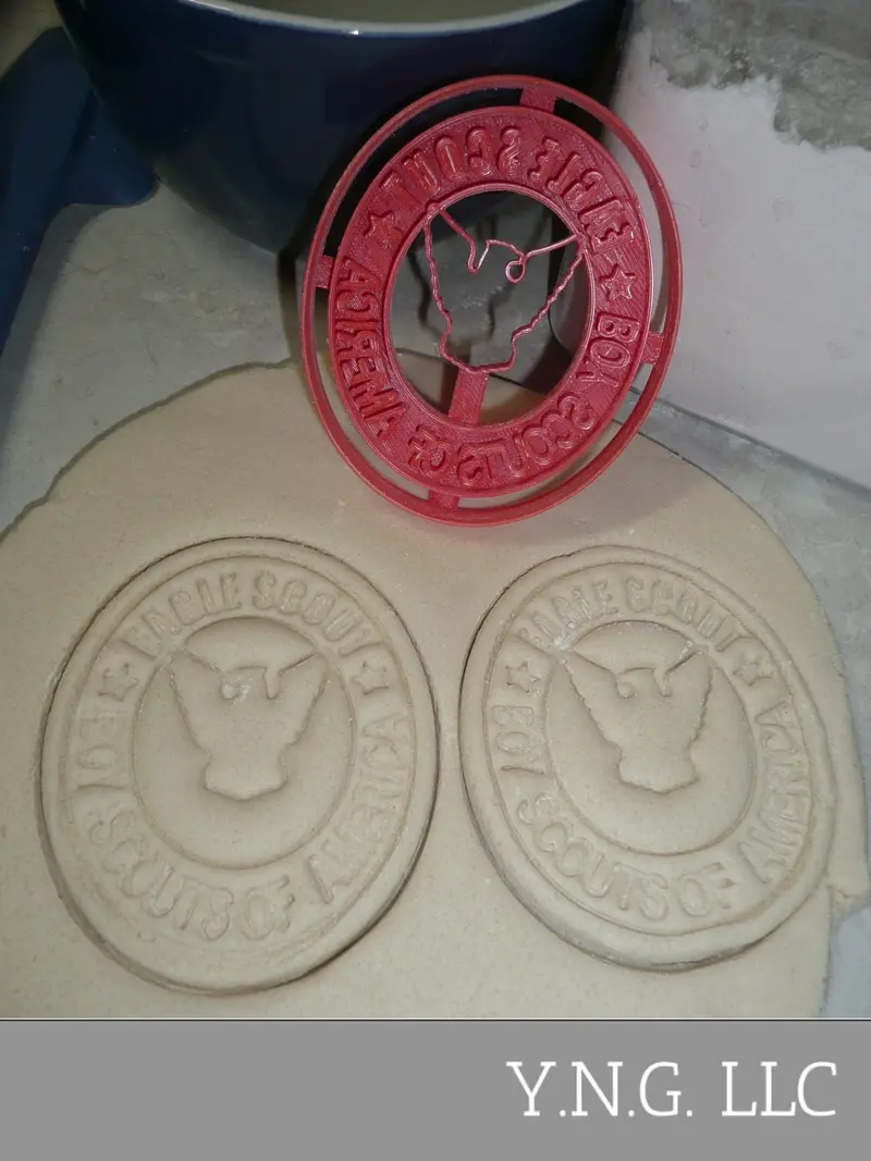Eagle Scout Cookie Cutter – Bsa Achievement Symbol, Boy Scouts Recognition Design 1