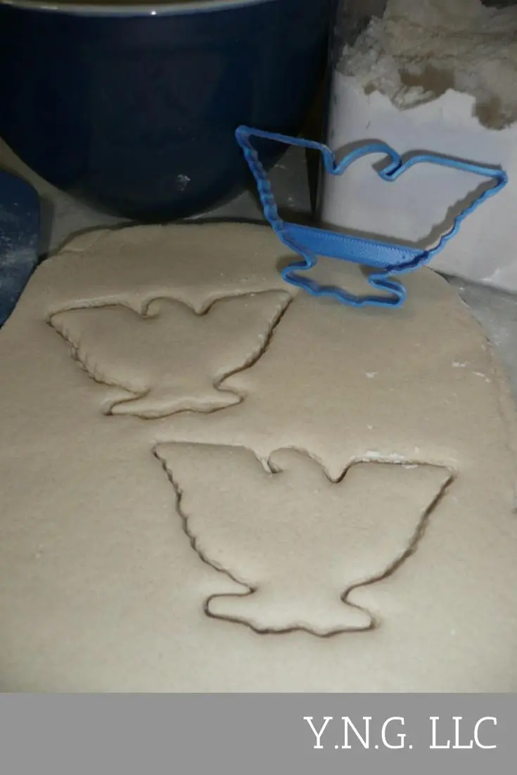 Eagle Silhouette Cookie Cutter For Patriotic Or Wildlife Baking – Usa Made Pr2747 1