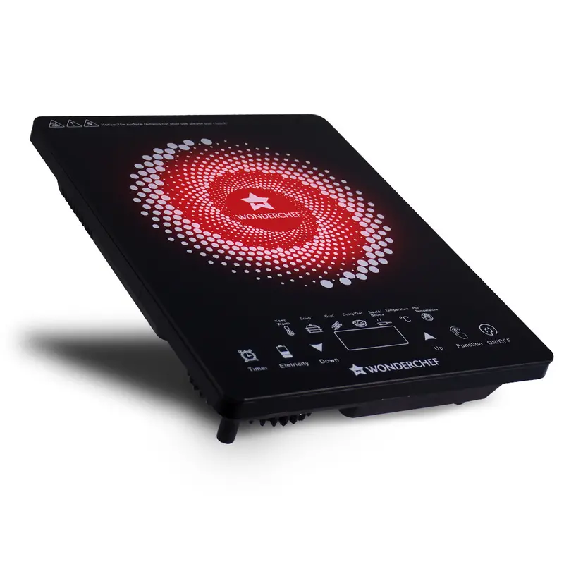 Easy Cook Infrared Hot Plate – 2000W, 6 Power Levels, Pre-Set Menus, Led Digital Panel 1