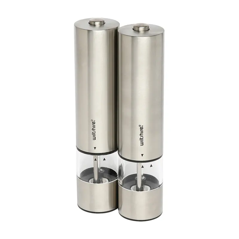 Electric Stainless Steel Coffee And Spice Grinder Set (2-Piece) 1