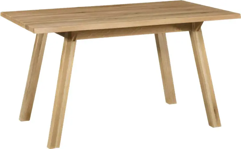 Ellington Solid Wood Leg Table With Modern Pedestal Base 1